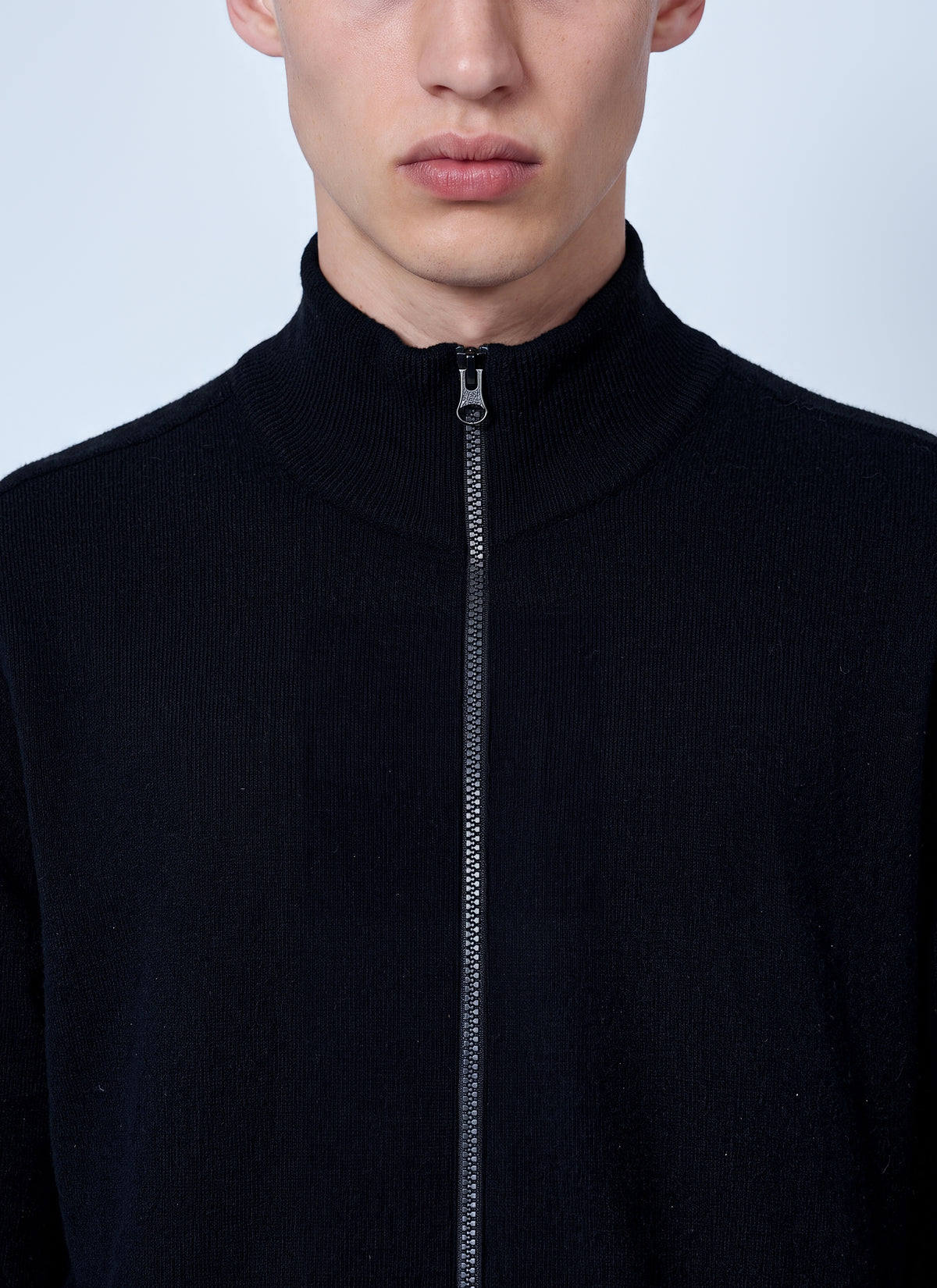 Stone Island Men Zip-Up Knit Cardigan STONE ISLAND