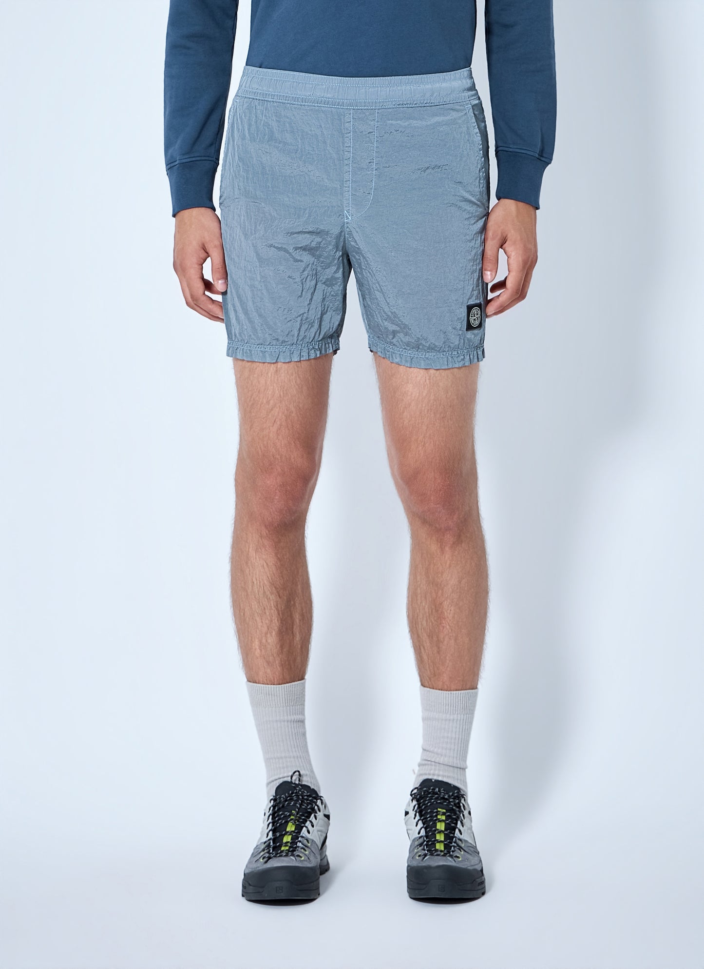 Stone Island Men Elasticated Waistband Shorts STONE ISLAND