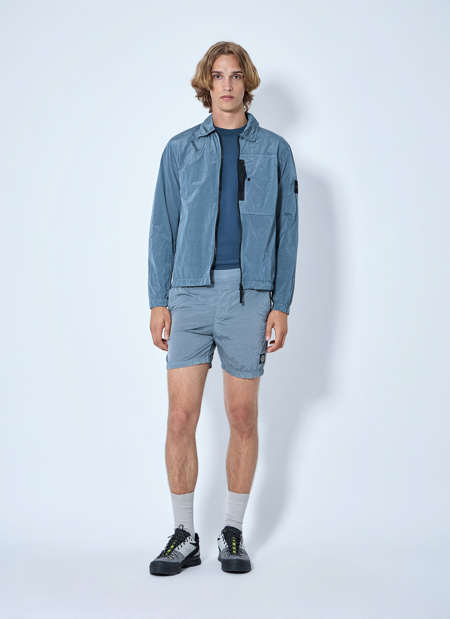Stone Island Men Elasticated Waistband Shorts STONE ISLAND