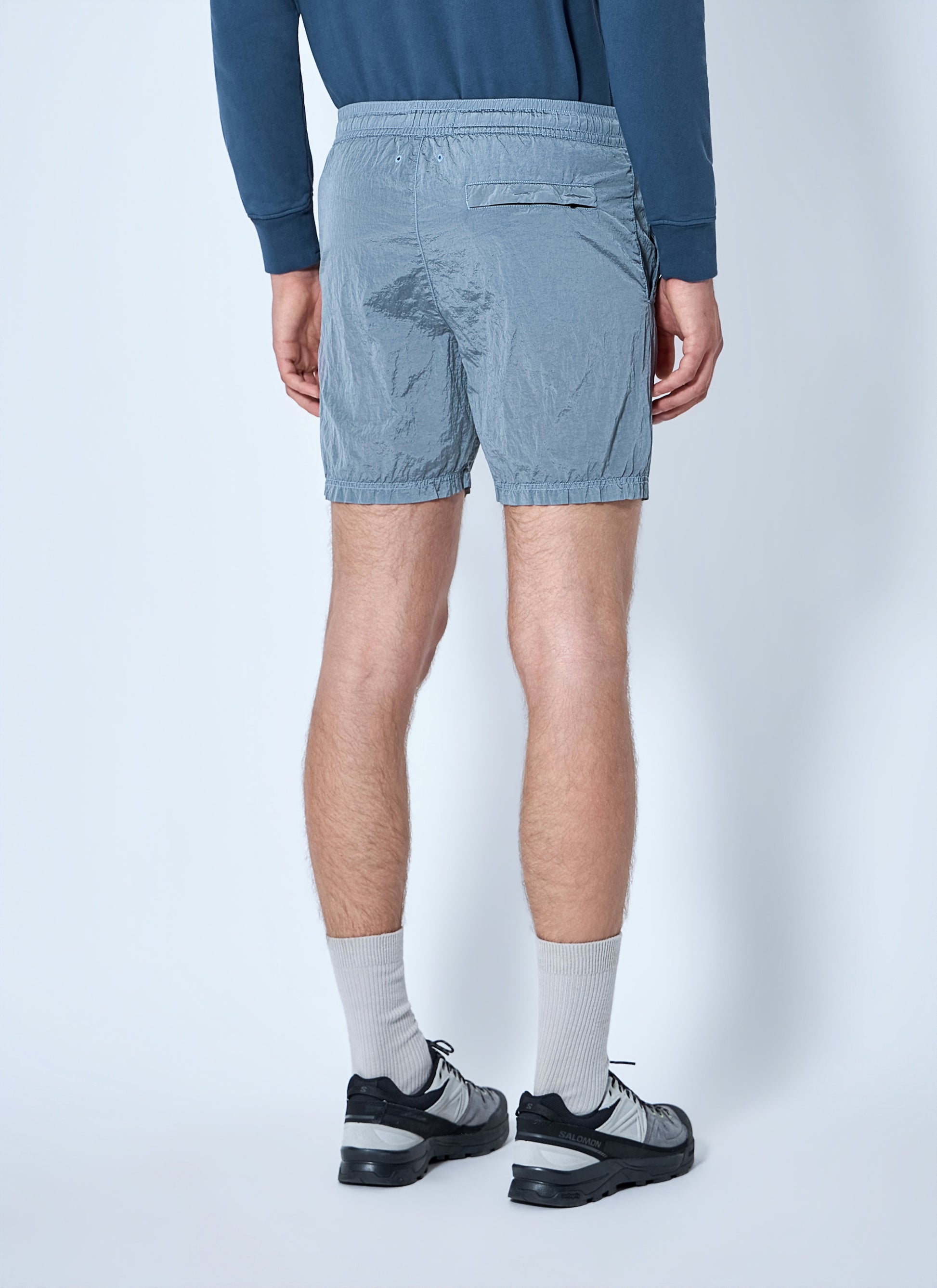 Stone Island Men Elasticated Waistband Shorts STONE ISLAND