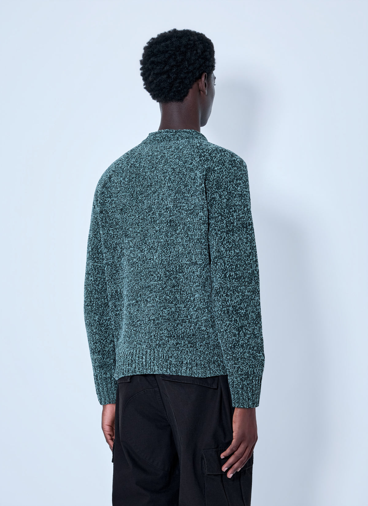 Stone Island Men Knitted Crewneck Sweater STONE ISLAND