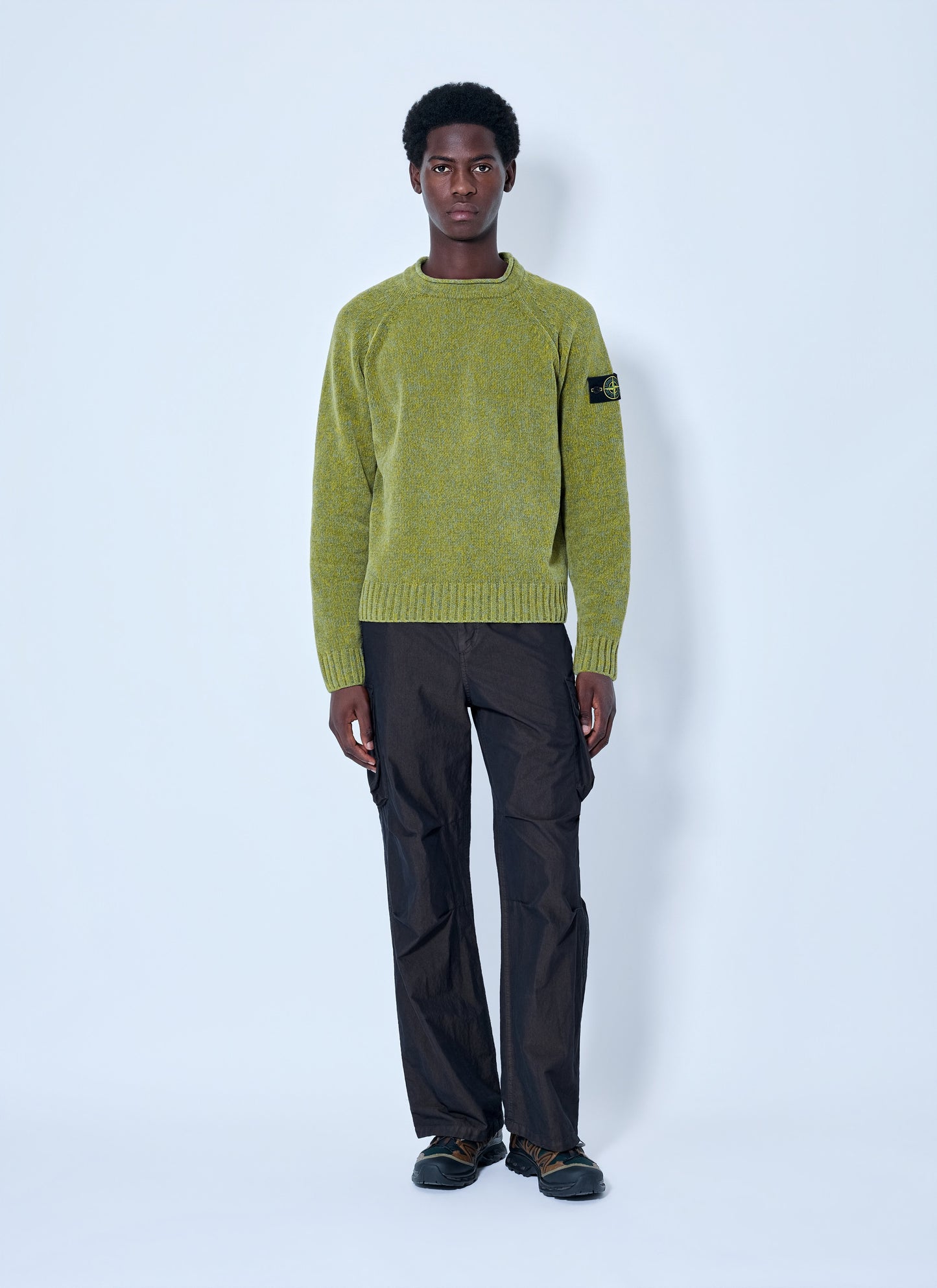 Stone Island Men Knitted Crewneck Sweater STONE ISLAND