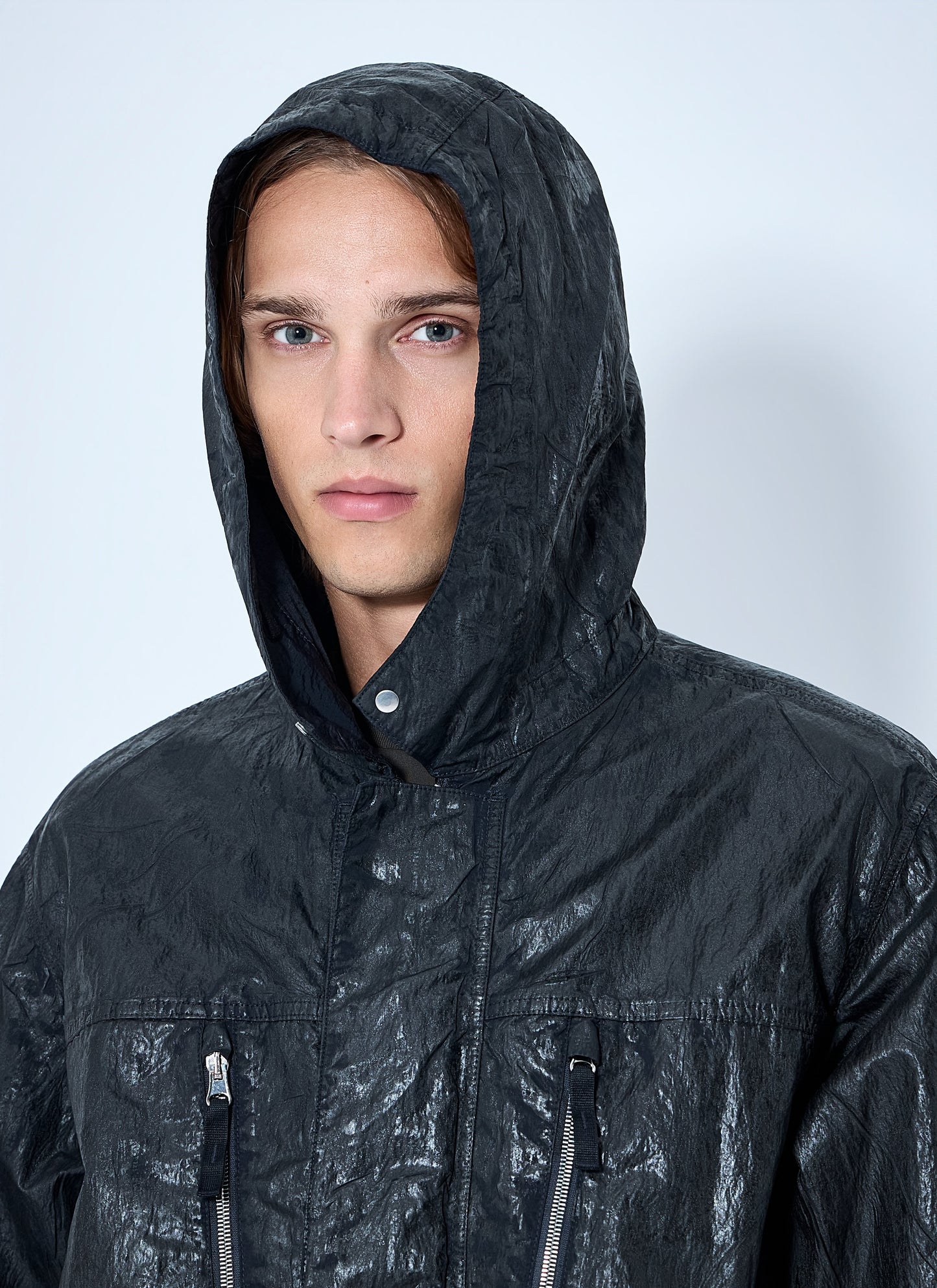 Stone Island Men Hooded Technical Jacket STONE ISLAND