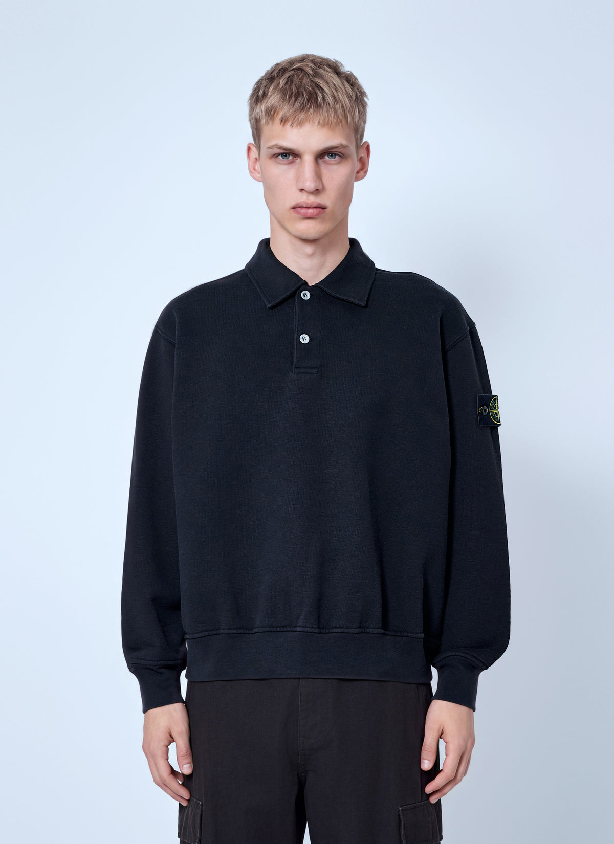 Stone Island Men Longsleeve Polo STONE ISLAND