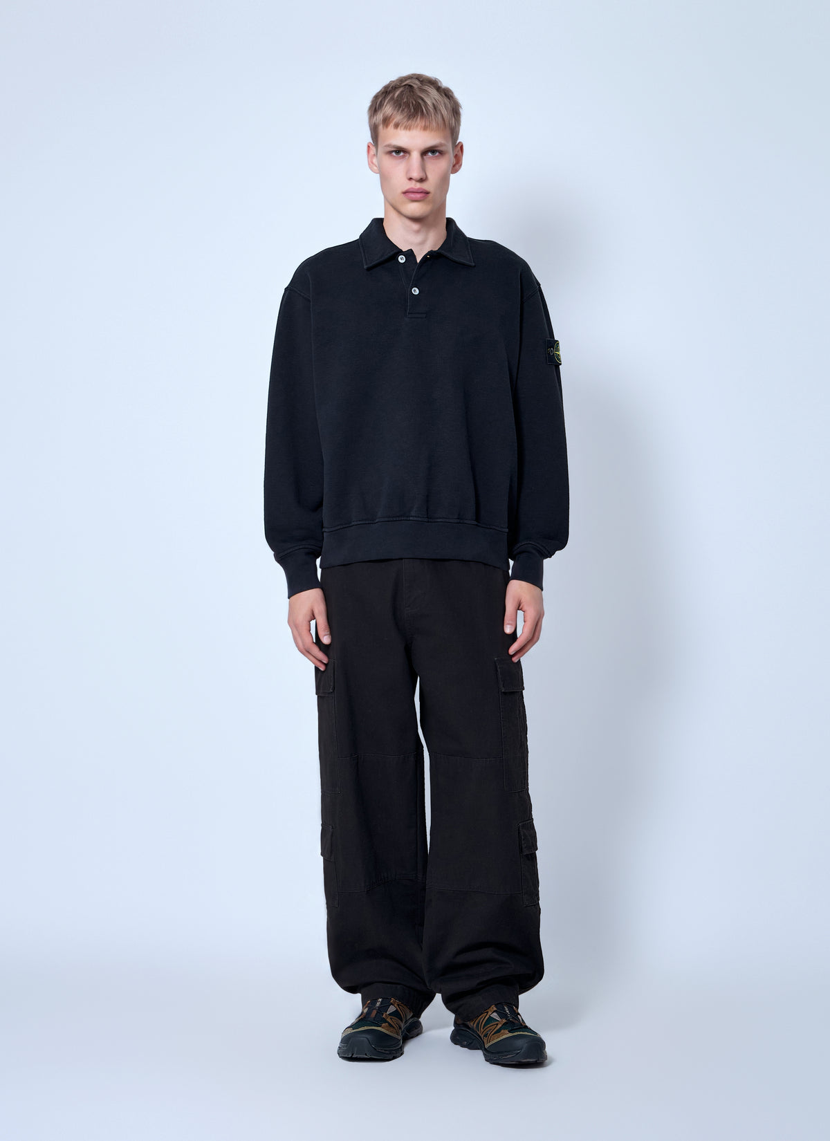 Stone Island Men Longsleeve Polo STONE ISLAND