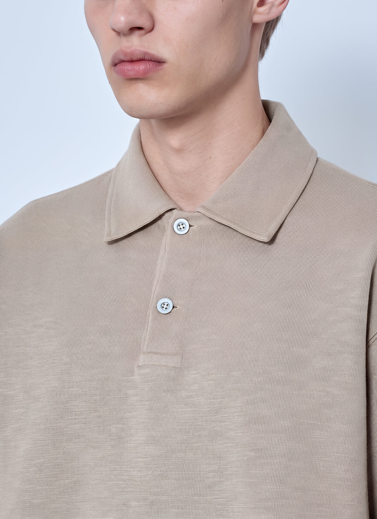Stone Island Men Polo Collar Sweatshirt STONE ISLAND
