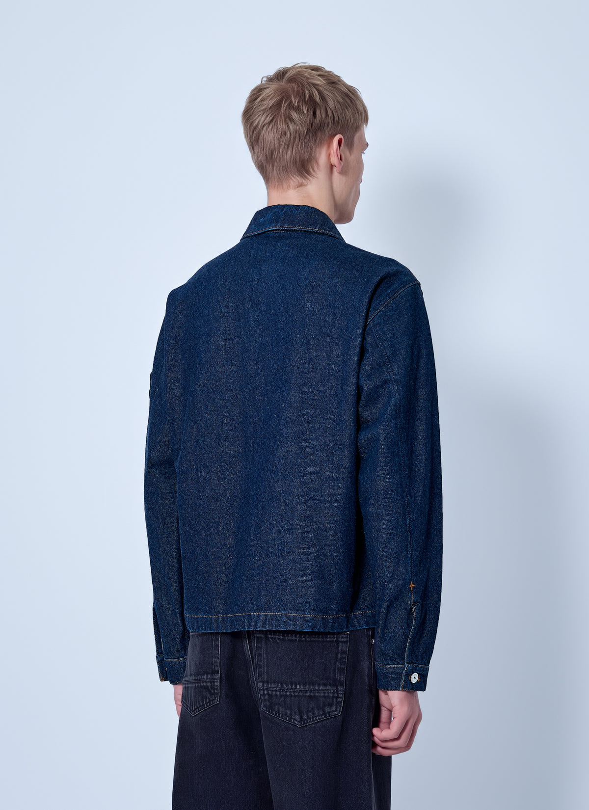 Stone Island Men Denim Shirt Jacket STONE ISLAND