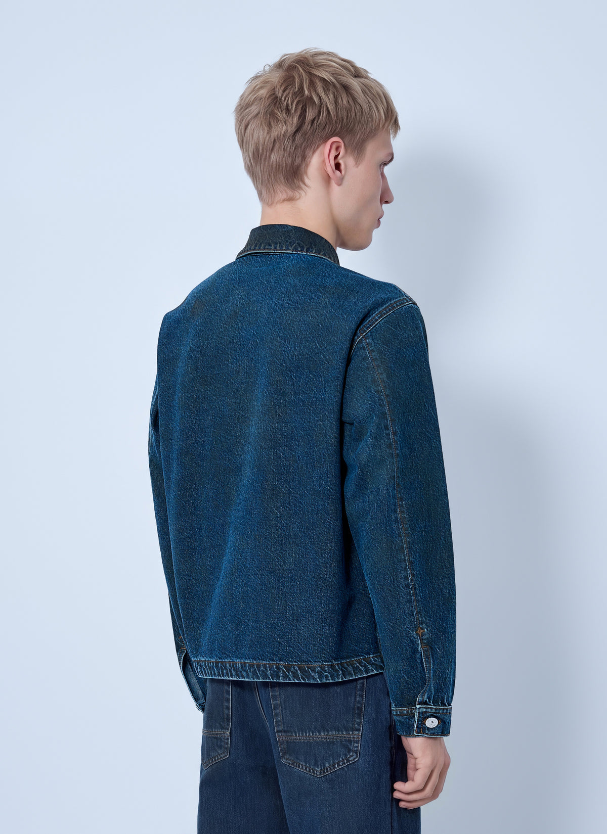 Stone Island Men Denim Jacket STONE ISLAND