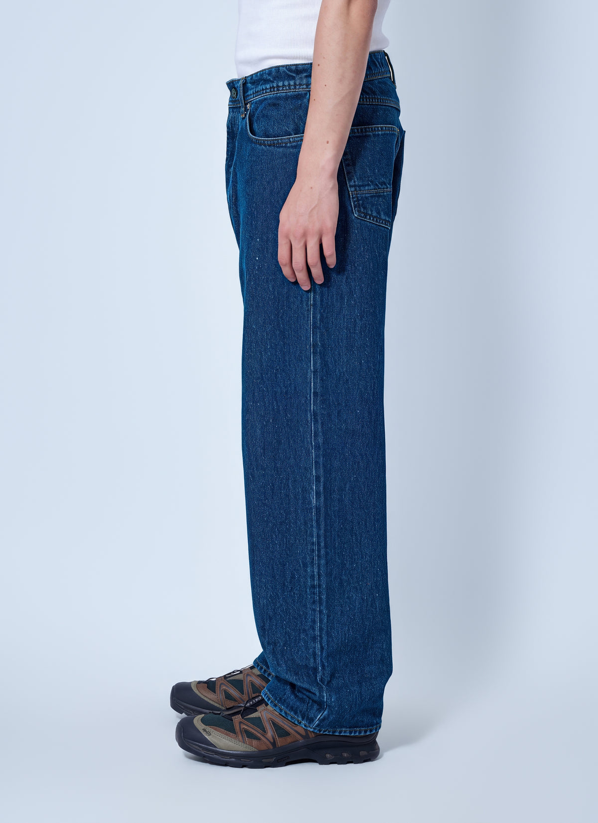 Stone Island Men Five-Pocket Straight-Leg Jeans STONE ISLAND