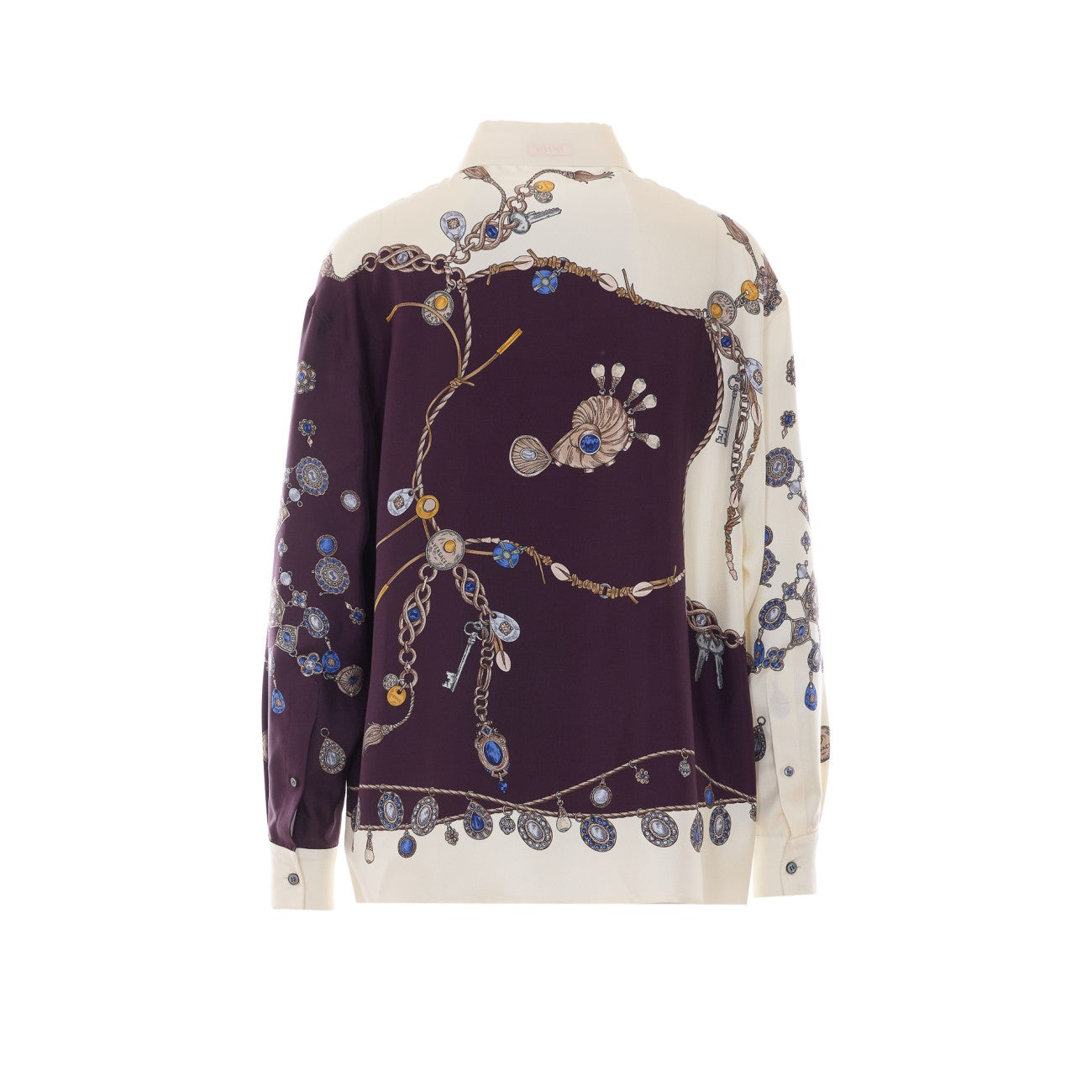 Versace Women Stolen Jewels Print Shirt VERSACE