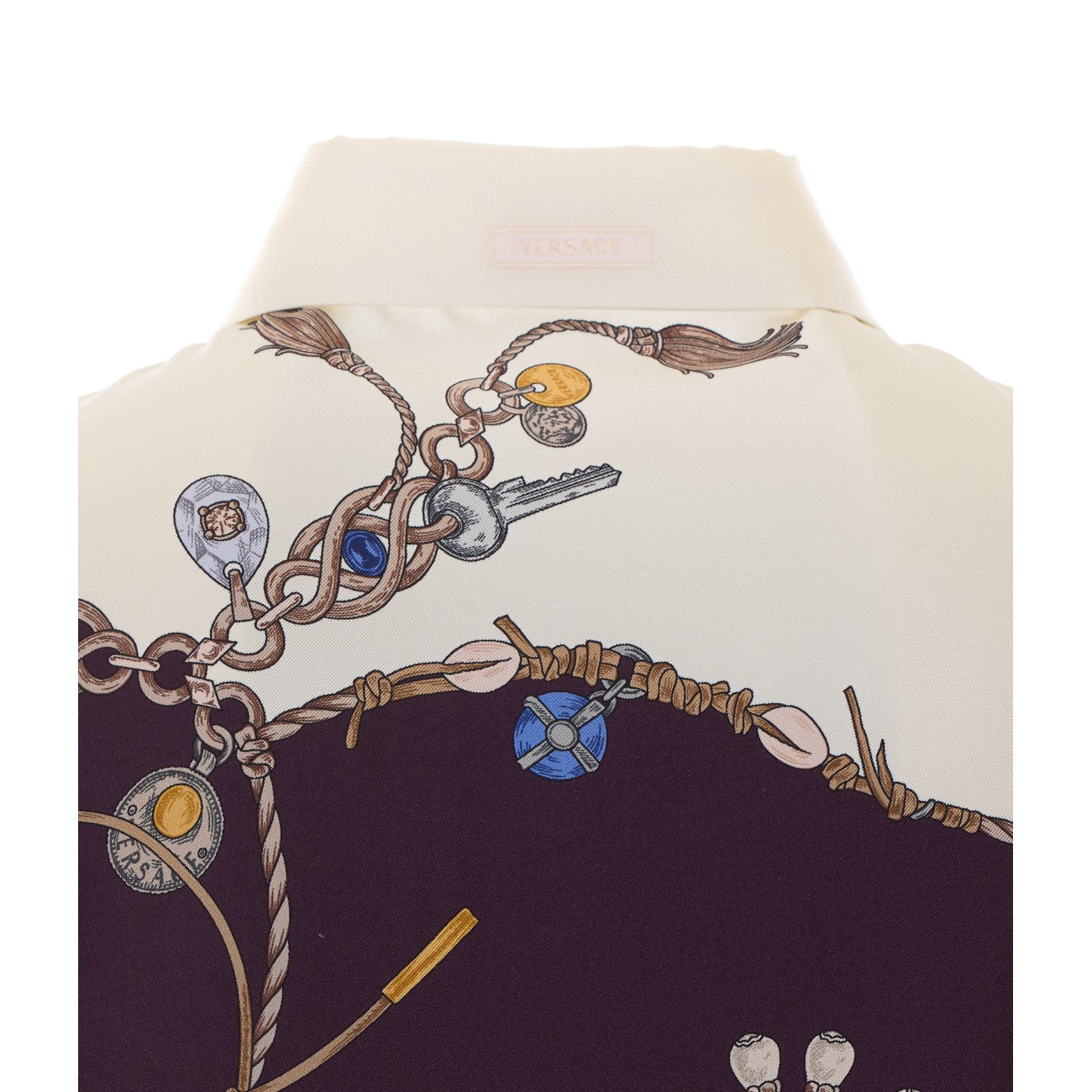 Versace Women Stolen Jewels Print Shirt VERSACE