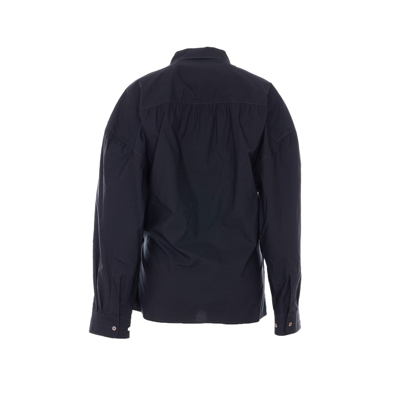 Lemaire Women Straight Collar Twisted Shirt LEMAIRE