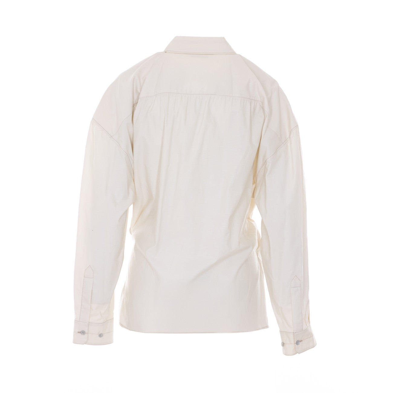 Lemaire Women Straight Collar Twisted Shirt LEMAIRE