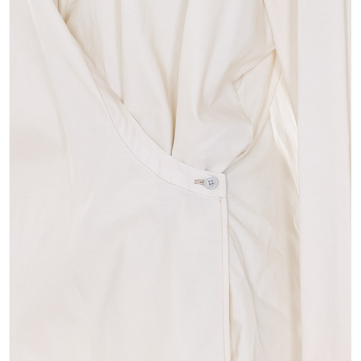 Lemaire Women Straight Collar Twisted Shirt