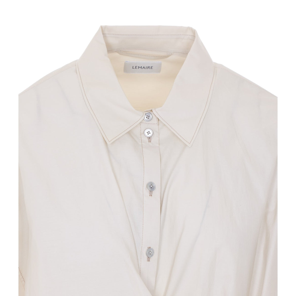 Lemaire Women Straight Collar Twisted Shirt