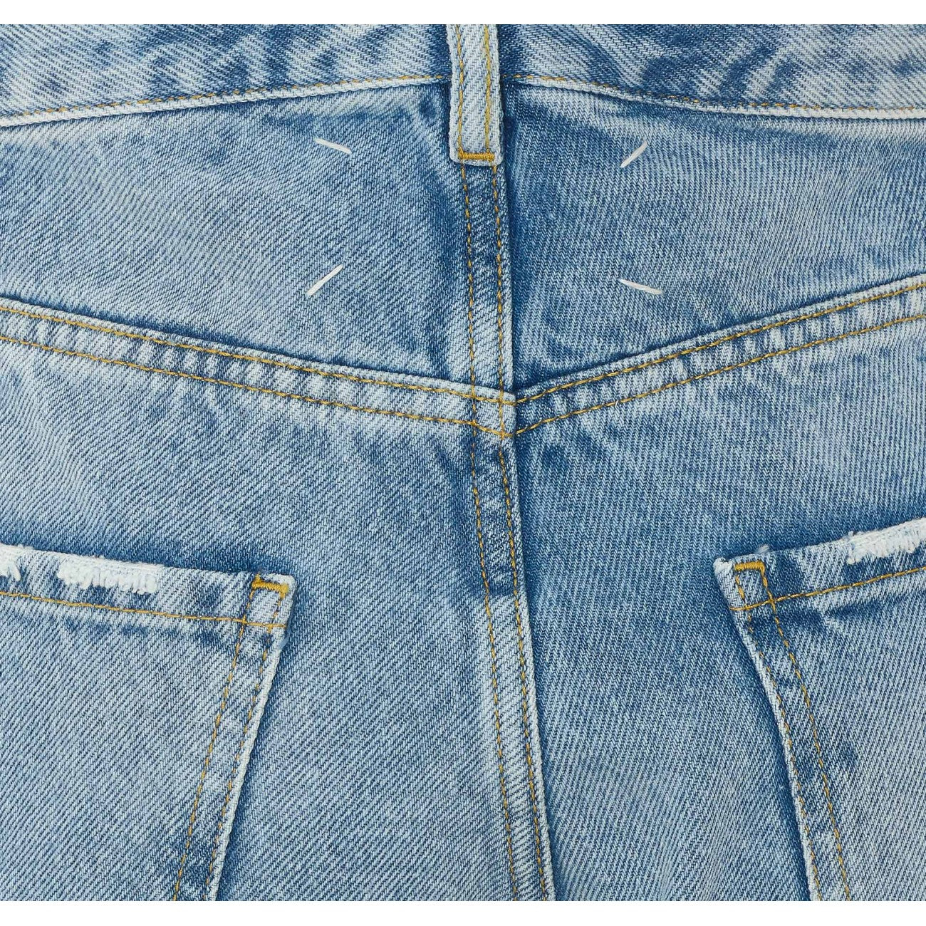 Maison Margiela Women Straight Jeans With Contrasted Pockets MAISON MARGIELA