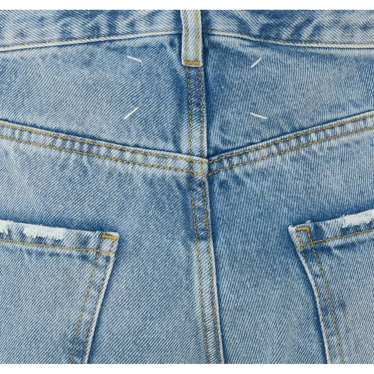 Maison Margiela Women Straight Jeans With Contrasted Pockets MAISON MARGIELA