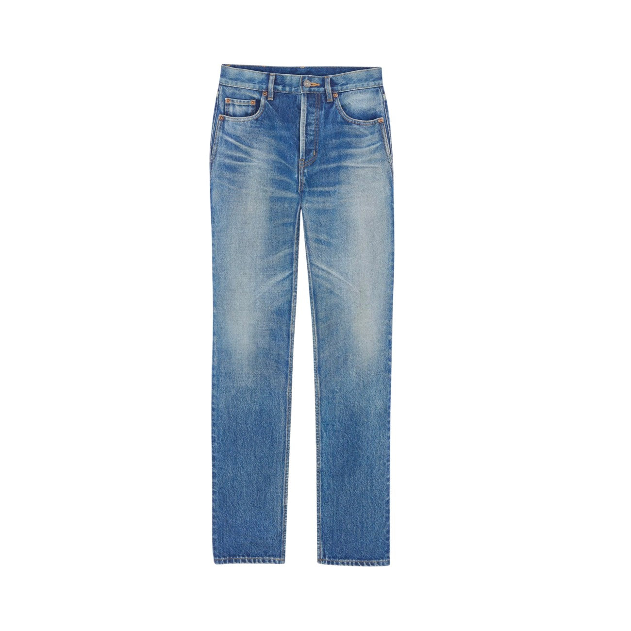 Saint Laurent Women Straight Jeans SAINT LAURENT