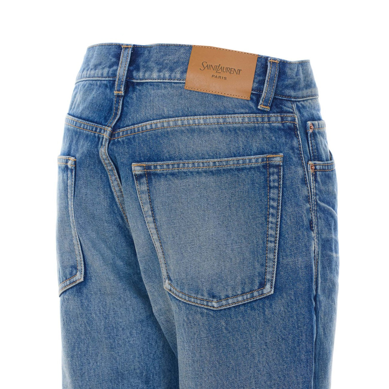 Saint Laurent Women Straight Jeans SAINT LAURENT