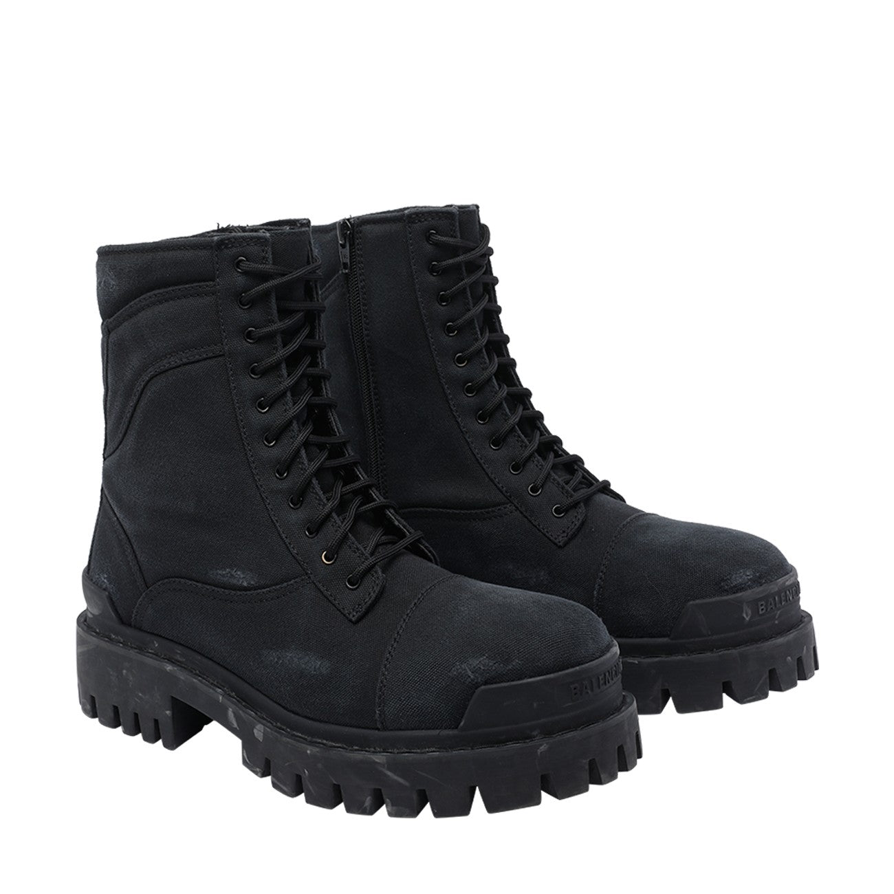 Balenciaga Men Strike Combat Booties BALENCIAGA