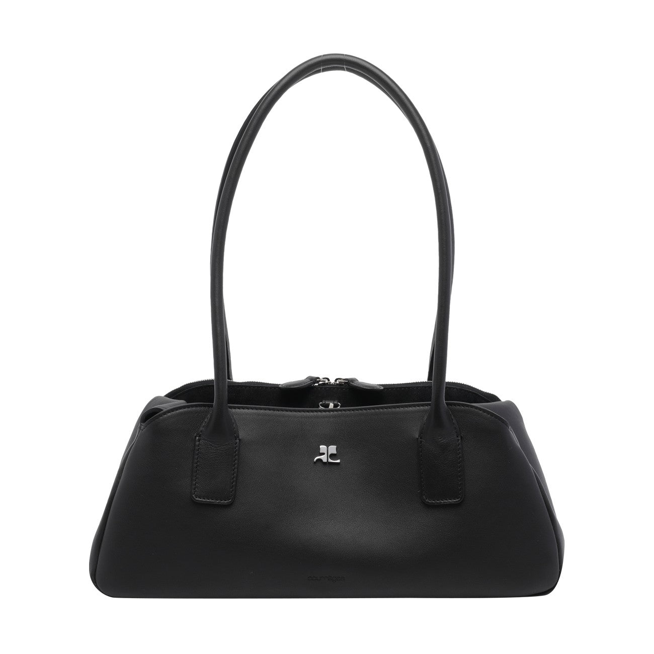 Courreges Women Strip Naplack Shoulder Bag COURREGES