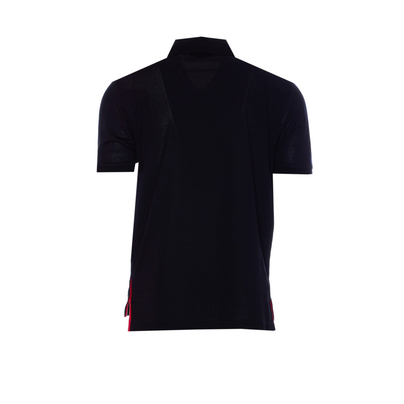 Thom Browne Men Stripe Logo Piquet Polo THOM BROWNE