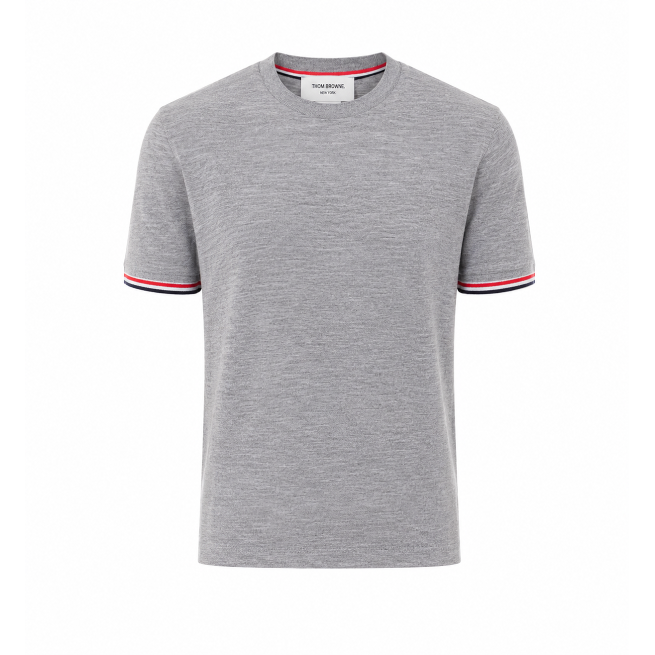 Thom Browne Women Stripe Logo T-Shirt THOM BROWNE