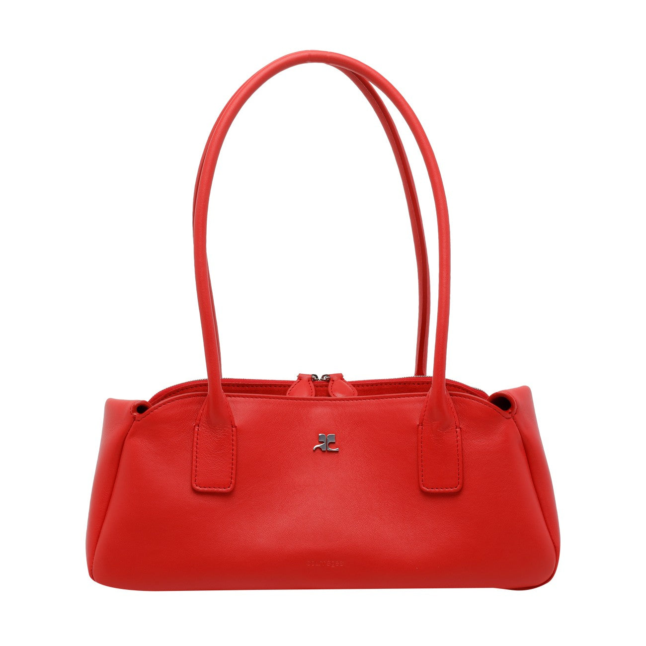 Courreges Women Stripe Naplack Shoulder Bag COURREGES