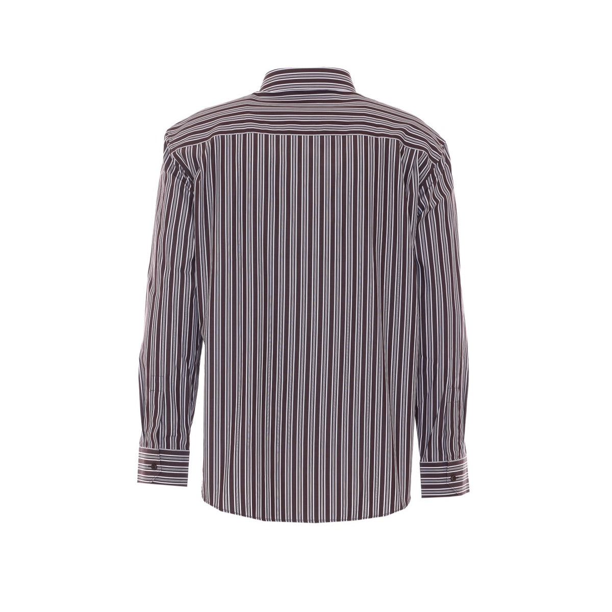 Saint Laurent Men Striped Cotton Poplin Shirt SAINT LAURENT