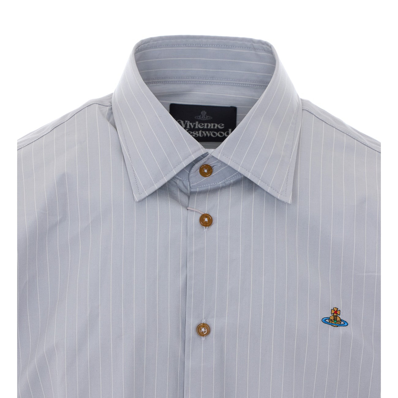 Vivienne Westwood Men Striped Ghost Shirt VIVIENNE WESTWOOD