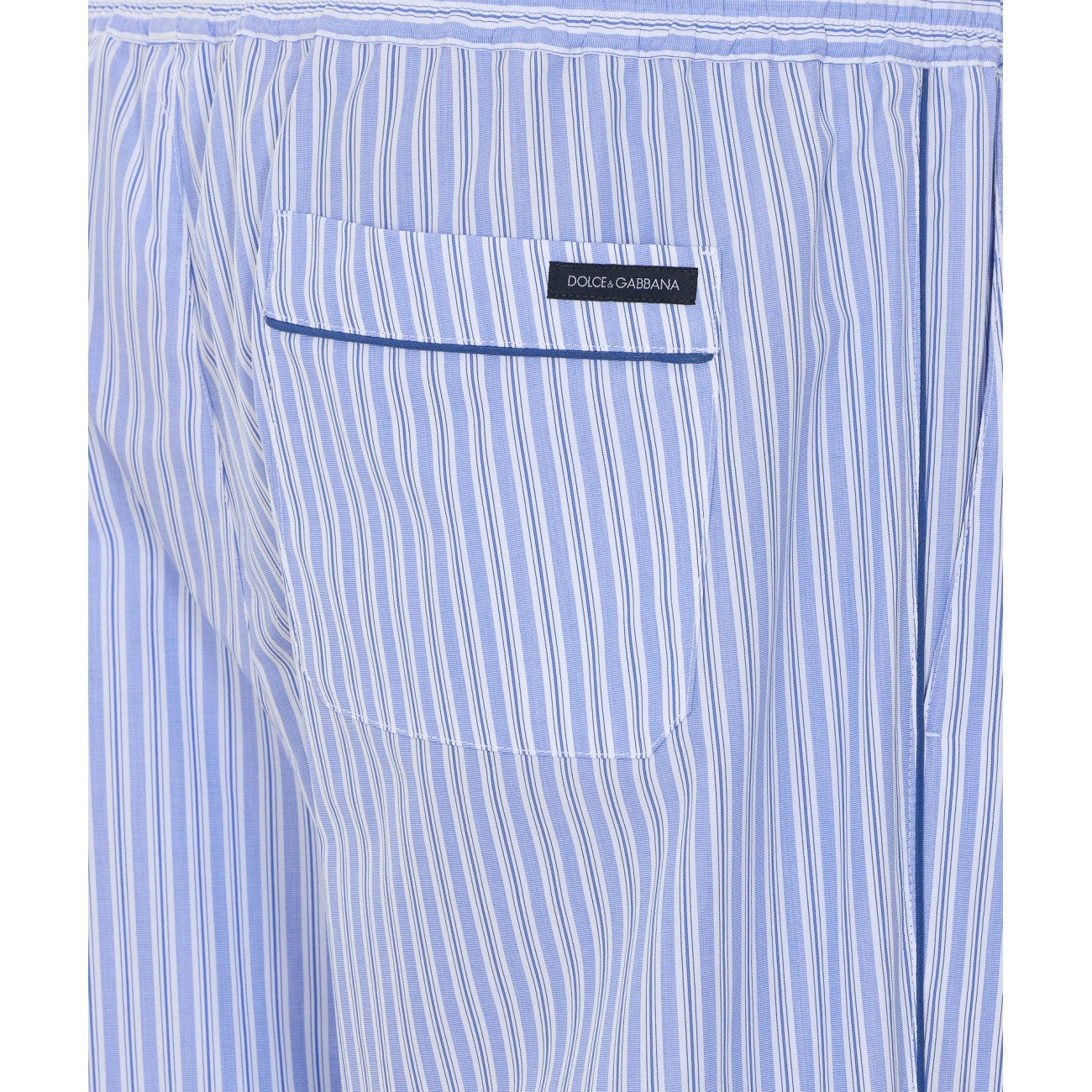 Dolce&Gabbana Men Striped Poplin Pants DOLCE & GABBANA