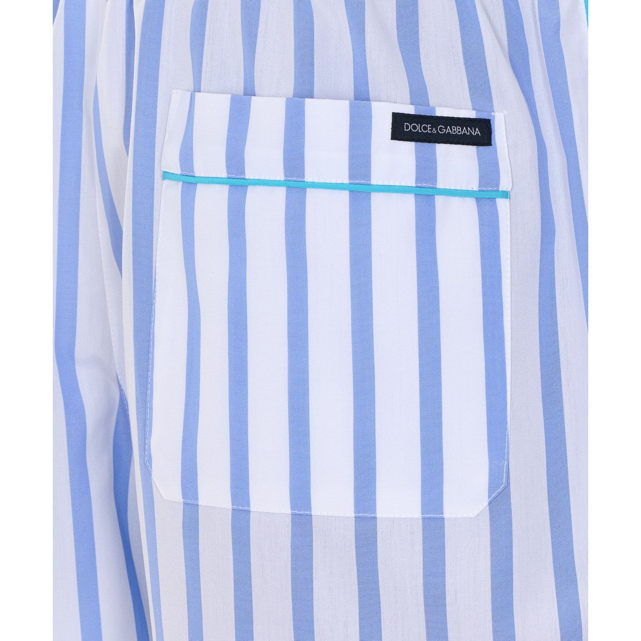Dolce&Gabbana Women Striped Poplin Shorts DOLCE & GABBANA