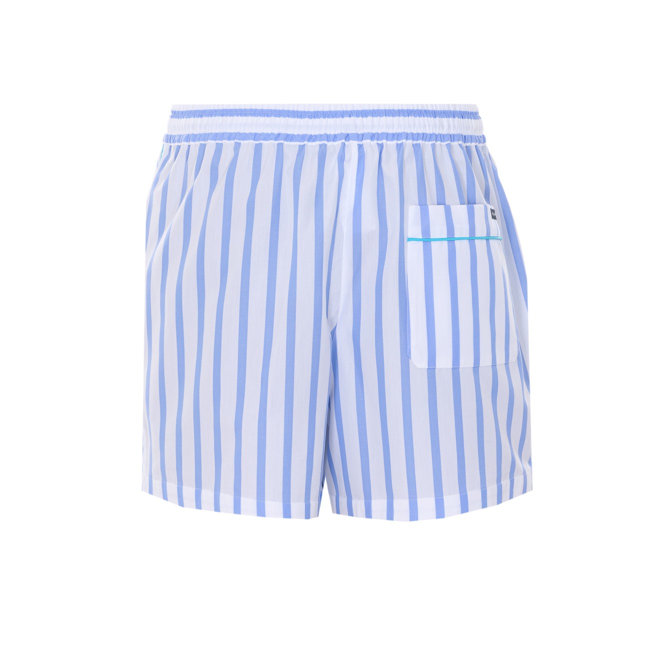 Dolce&Gabbana Women Striped Poplin Shorts DOLCE & GABBANA