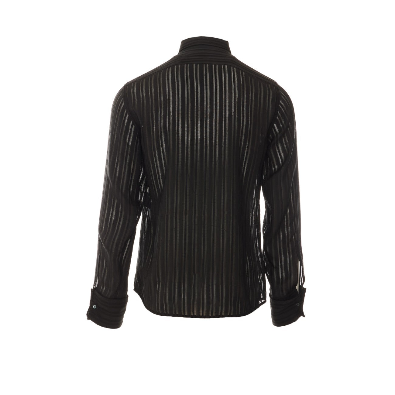 Gucci Men Striped Silk Gauze Shirt GUCCI