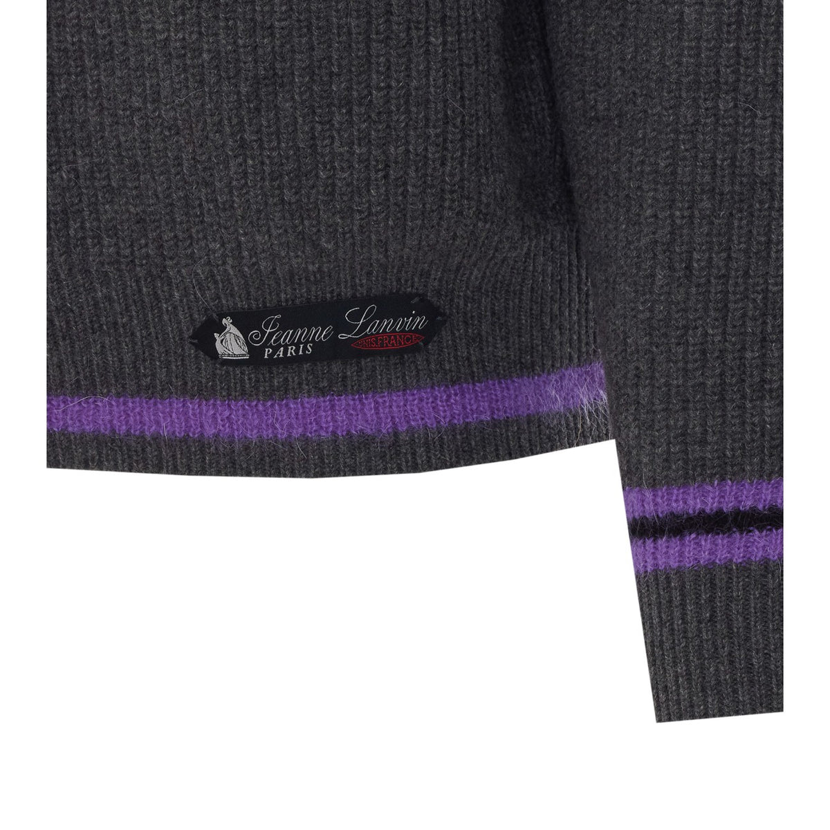 Lanvin Men Striped Sweater In Wool And Cashmere LANVIN