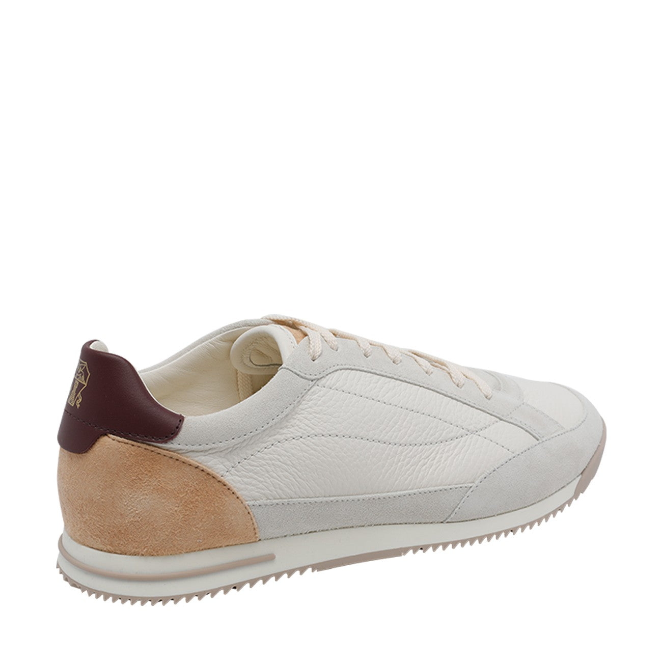 Brunello Cucinelli Men Suede And Leather Sneakers BRUNELLO CUCINELLI