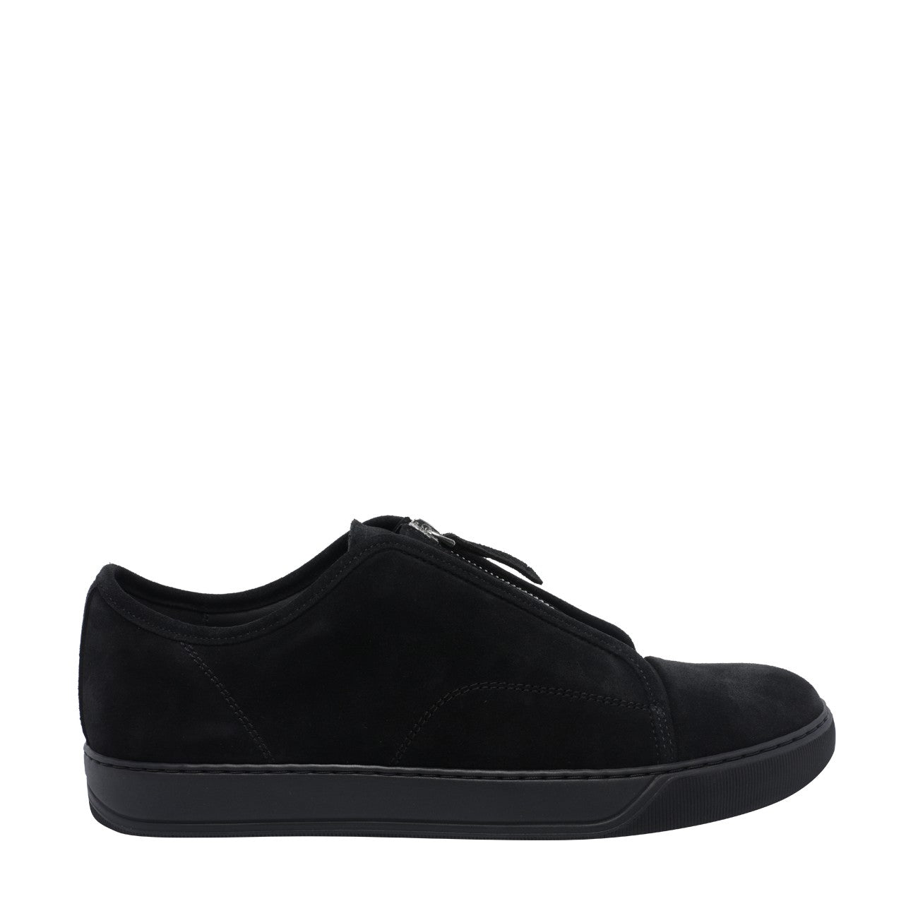 Lanvin Men Suede Dbb1 Zip Sneakers LANVIN