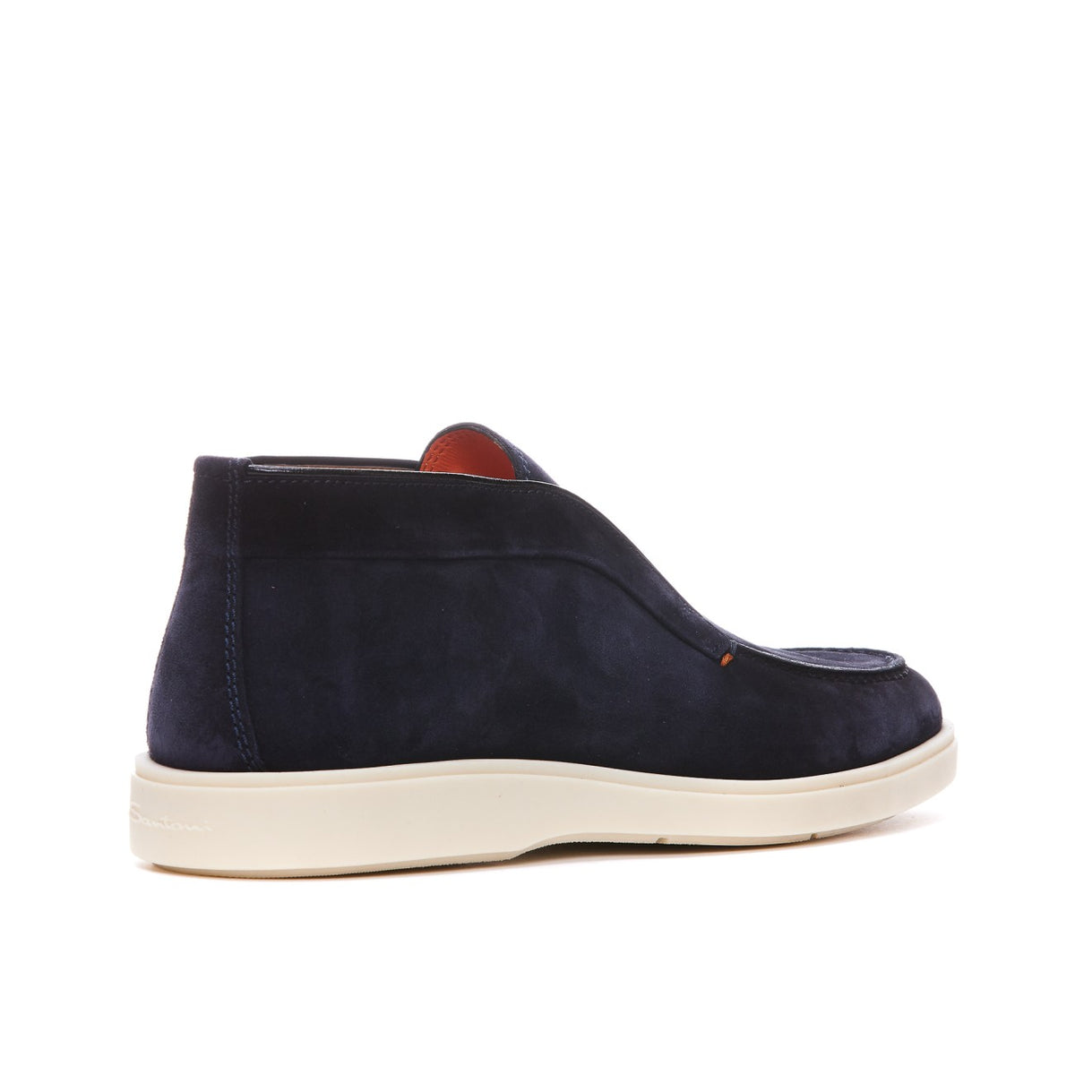 Santoni Men Suede Desert Booties SANTONI