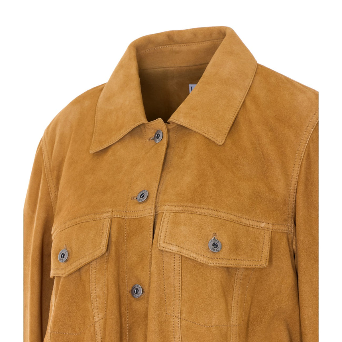 Loewe Women Suede Goatskin Jacket LOEWE