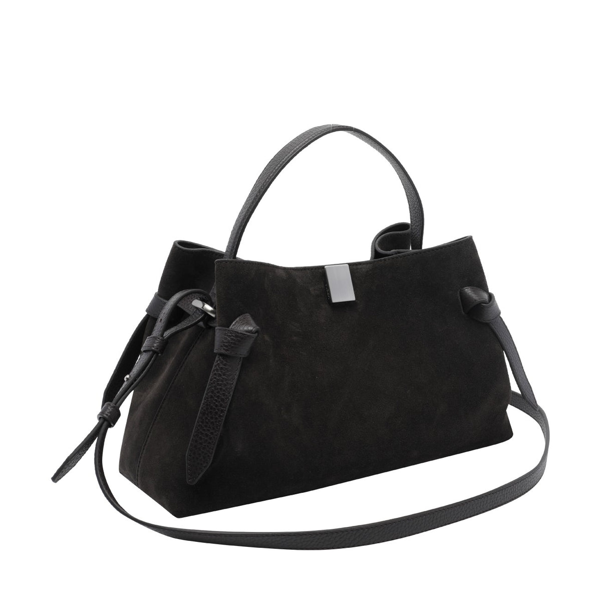 Yuzefi Women Suede Gyoza Handbag YUZEFI