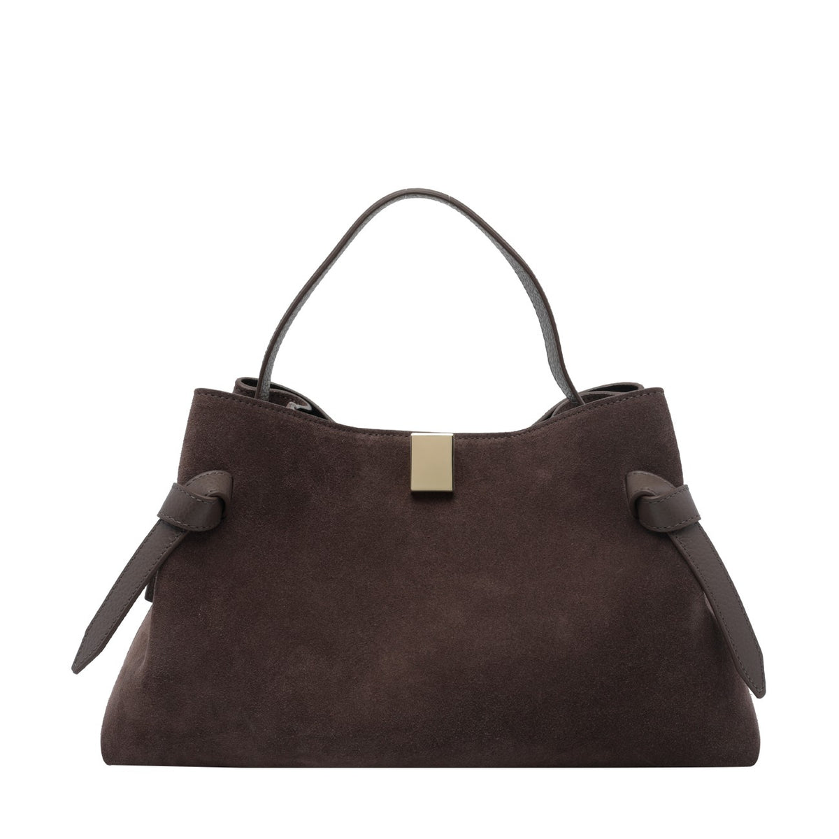 Yuzefi Women Suede Gyoza Handbag YUZEFI