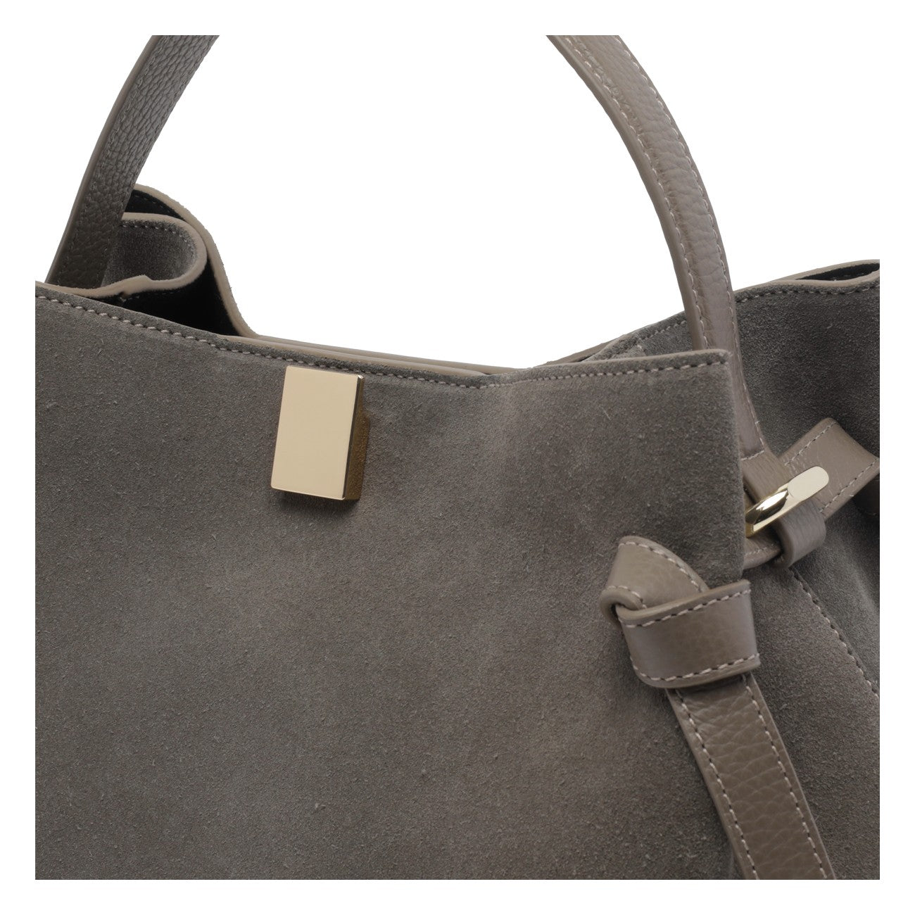 Yuzefi Women Suede Gyoza Handbag YUZEFI