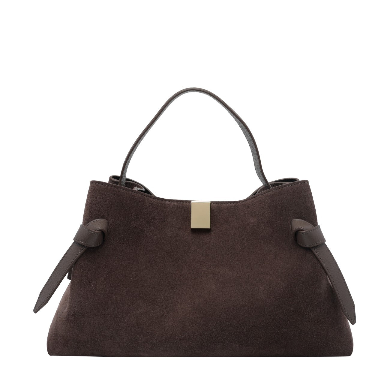 Yuzefi Women Suede Gyoza Handbag YUZEFI