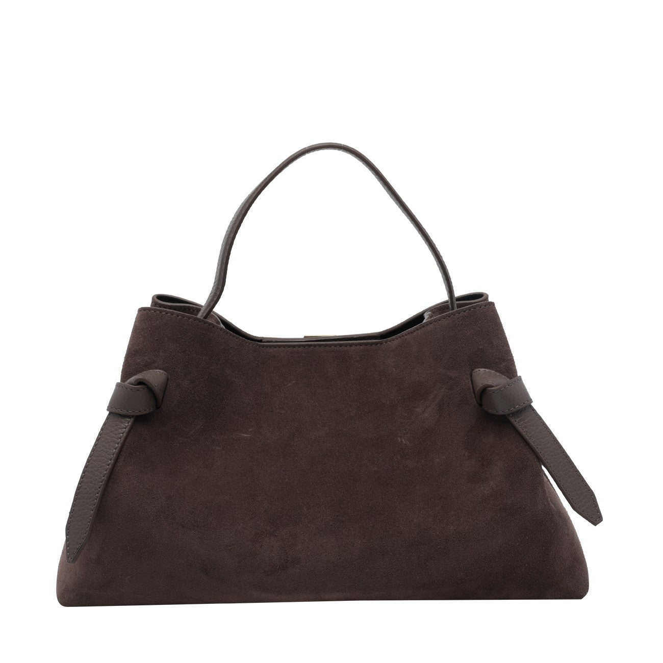Yuzefi Women Suede Gyoza Handbag YUZEFI