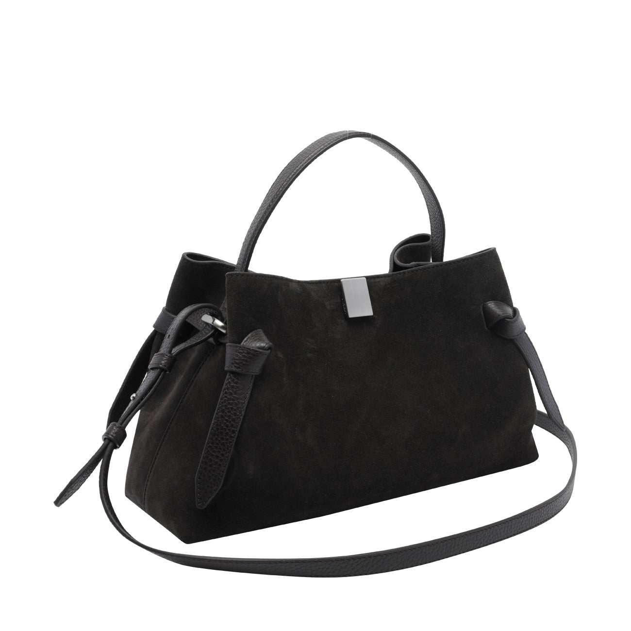 Yuzefi Women Suede Gyoza Handbag YUZEFI