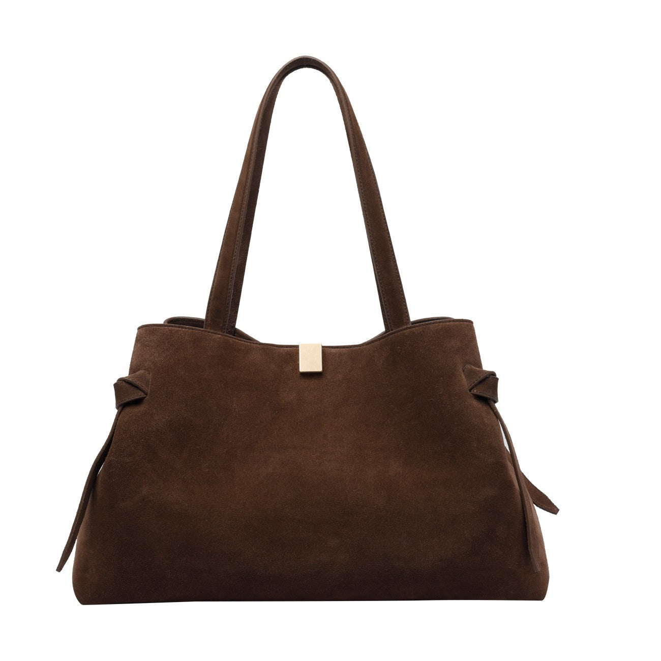 Yuzefi Women Suede Gyoza Tote Bag YUZEFI