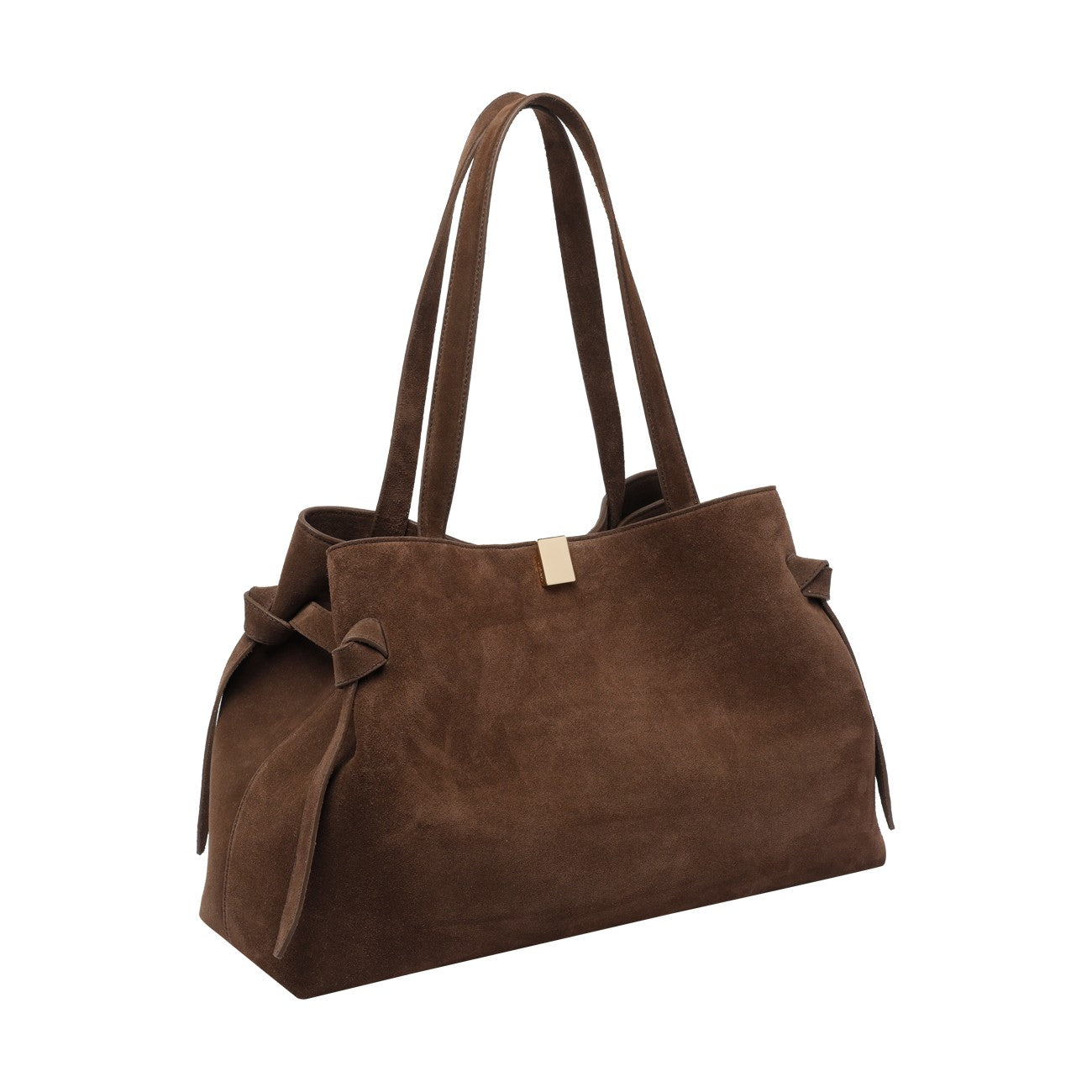 Yuzefi Women Suede Gyoza Tote Bag YUZEFI