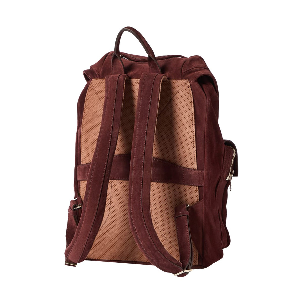 Brunello Cucinelli Men Suede Leisure Backpack BRUNELLO CUCINELLI