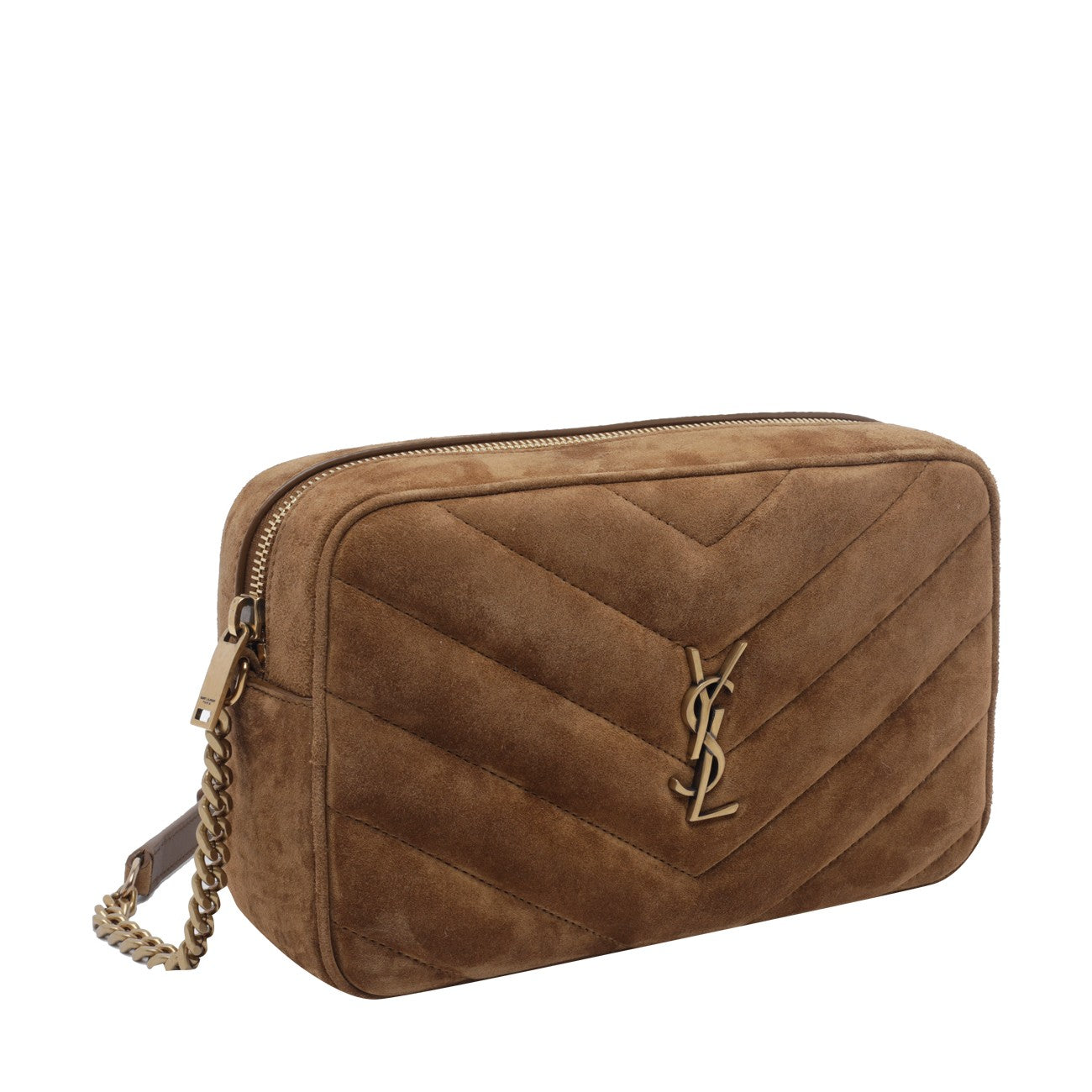 Saint Laurent Women Suede Loulou Camera Bag SAINT LAURENT