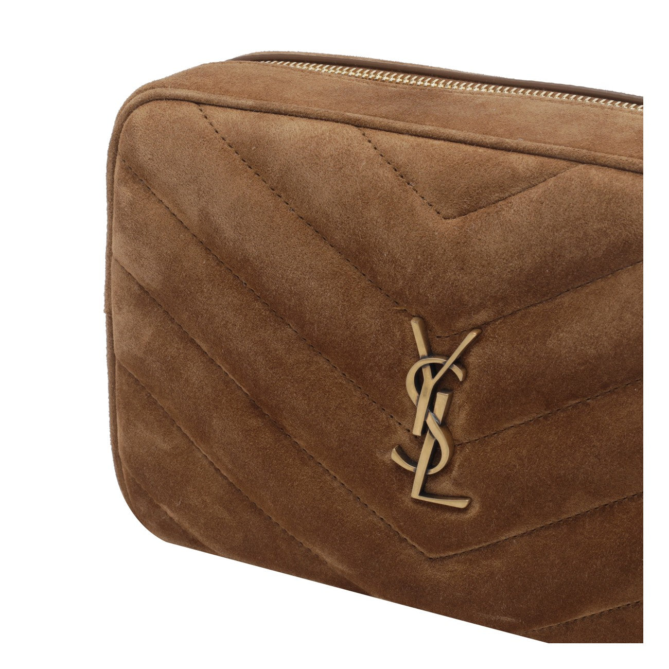 Saint Laurent Women Suede Loulou Camera Bag SAINT LAURENT